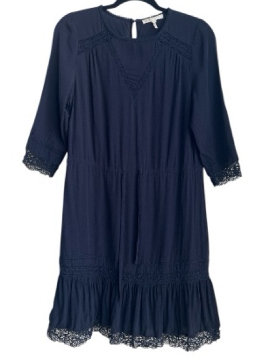 Maje Ronsard Crepe Mini Dress Small - Picture 2 of 11